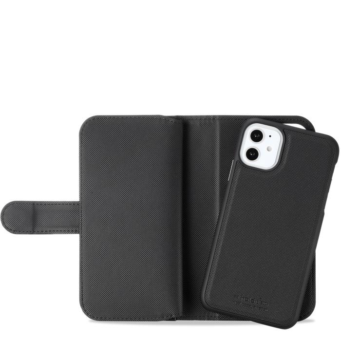 Bild 2, holdit iPhone 11 / XR - Flerfack 2in1 Magnet Fodral / Skal - Svart