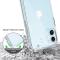 iPhone 12 Mini - Akryl+TPU Transparent Skal