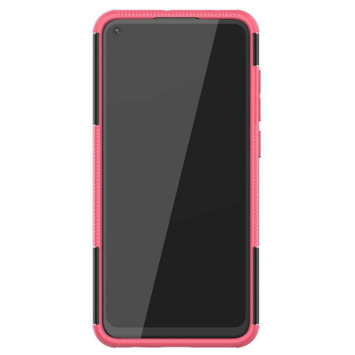 Bild 5, Xiaomi Redmi Note 9 - Ultimata Stöttåliga Skalet med Stöd - Rosa