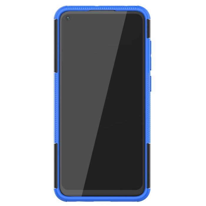 Bild 5, Xiaomi Redmi Note 9 - Ultimata Stöttåliga Skalet med Stöd - Blå