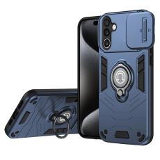 Samsung Galaxy A27 5G Skal Camshield Kickstand Bl&aring;
