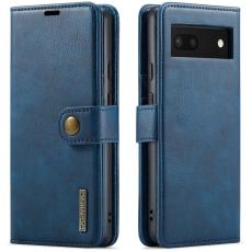 DG.MING Google Pixel 6A 2in1 Magnet Fodral / Skal Blå