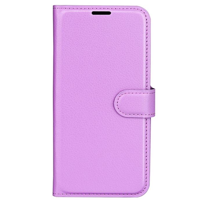 Bild 5, Xiaomi Redmi 13C 4G Fodral Litchi Läder Lila