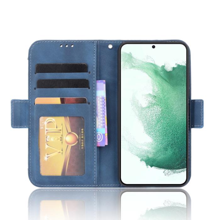 Bild 4, Samsung Galaxy S22 Plus Fodral Avtagbart Kortfodral Blå