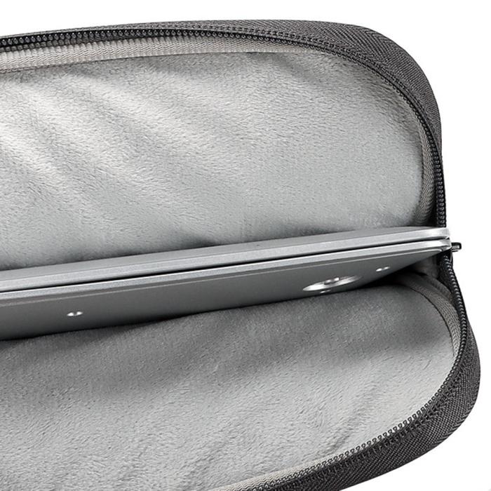 Bild 3, Läder Laptop Sleeve Med Mjukt Foder 14-15.4