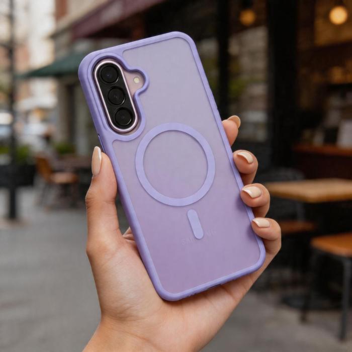 Bild 4, Tech-Protect Galaxy A37/A36/A56 Skal MagSafe MagMat Lila