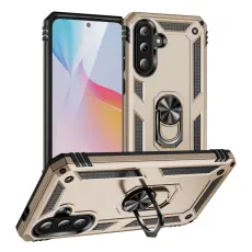 Samsung Galaxy A37 5G Skal Shockproof Hybrid Ring Guld