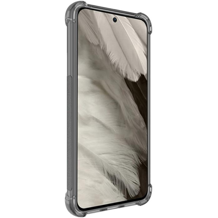 Bild 4, IMAK Google Pixel 8 Skal Shockproof TPU Tonad Svart