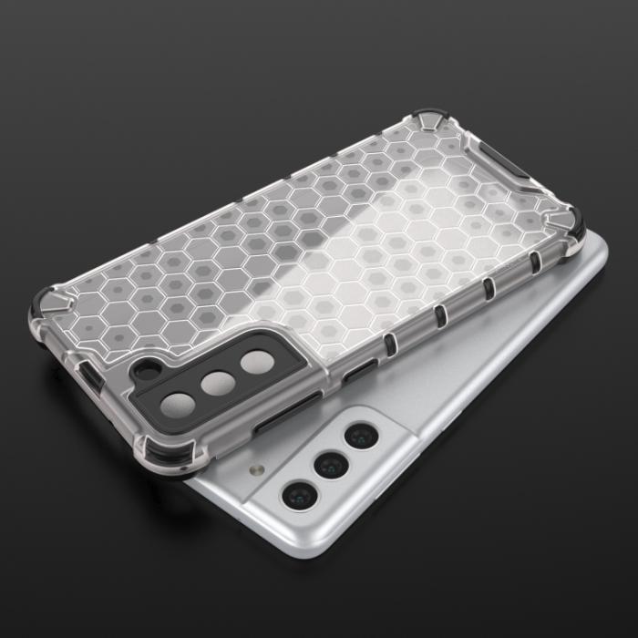 Bild 4, Samsung Galaxy S21 FE Skal Armor Honeycomb Textur Svart