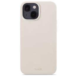 holdit iPhone 14 / 13 Skal Silikon Ljus Beige