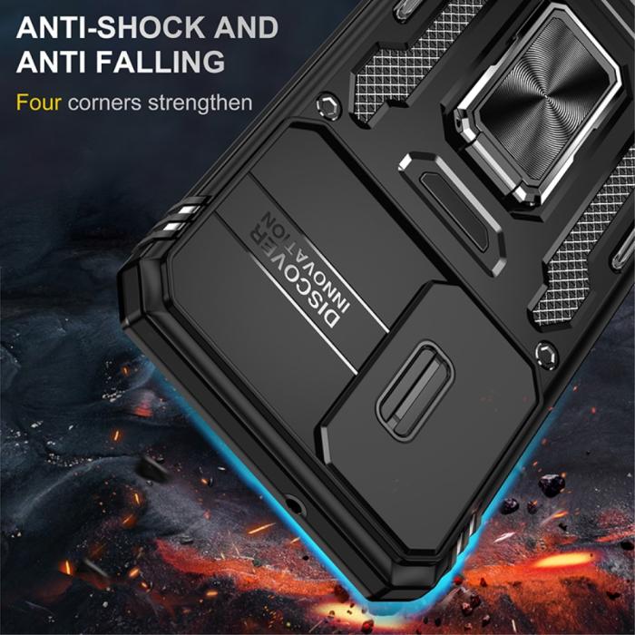 Bild 2, Samsung Galaxy S23 Plus Skal Ring CamShield Svart