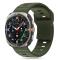 Tech-Protect Galaxy Watch Ultra 47 mm Armband Silicone Line Olive Green