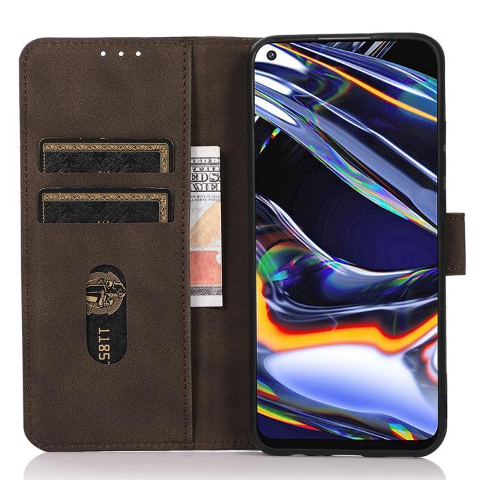 Bild 5, KHAZNEH Motorola Moto G31 / G41 Fodral Retro Läder Brun