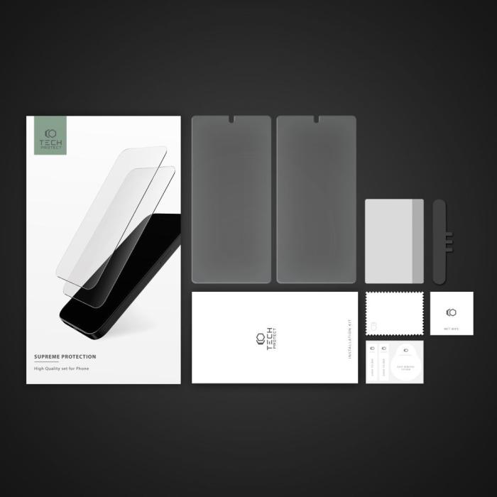 Bild 5, Tech-Protect Galaxy S23 Ultra 2-PACK Skärmskydd Supreme Flex