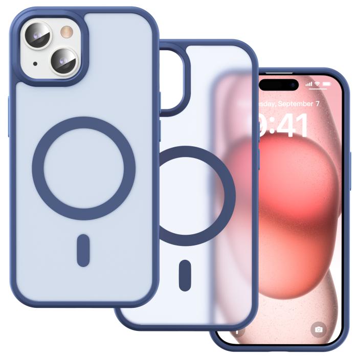 Bild 2, ColorPop iPhone 15 Skal CH MagSafe Matt Lavender Ash