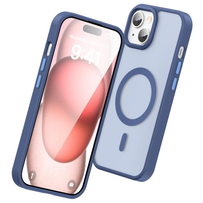 Bild 3, ColorPop iPhone 15 Skal CH MagSafe Matt Lavender Ash