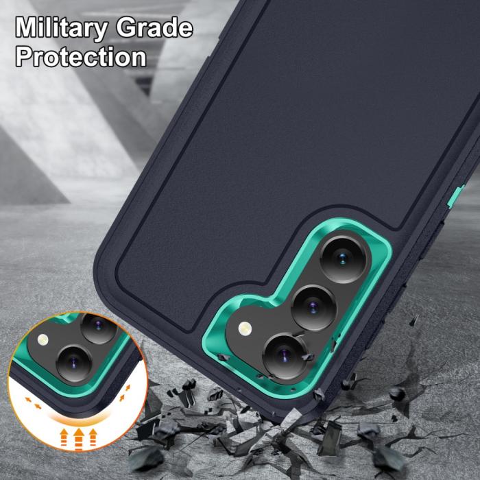 Bild 5, Galaxy S25 Plus / S24 Plus Skal Xtreme Shockproof Svart/Cyan