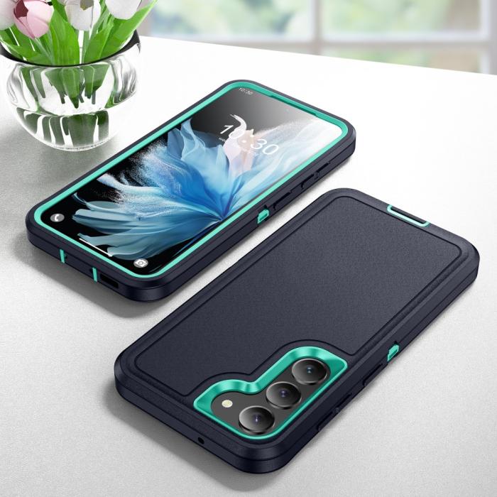 Bild 6, Galaxy S25 Plus / S24 Plus Skal Xtreme Shockproof Svart/Cyan