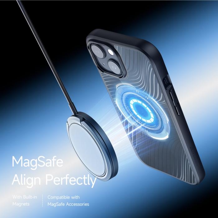 Bild 4, DUX DUCIS iPhone 15 Plus Skal MagSafe Aimo Series Matt Svart