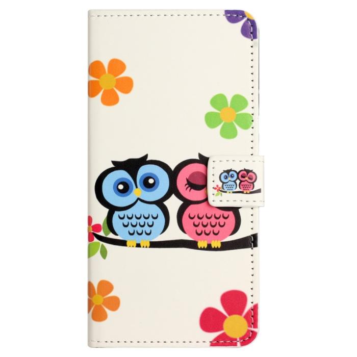 Bild 5, Samsung Galaxy S24 FE Fodral Med Tryck Ugglor