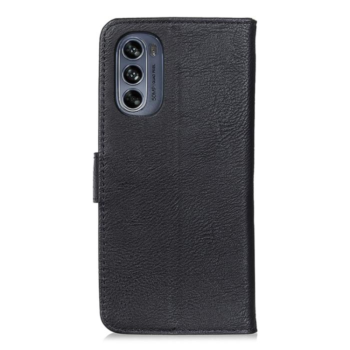 Bild 3, KHAZNEH Motorola Moto G62 5G Fodral Läder Svart