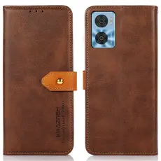KHAZNEH Motorola Moto E22i Fodral Dual Color Brun