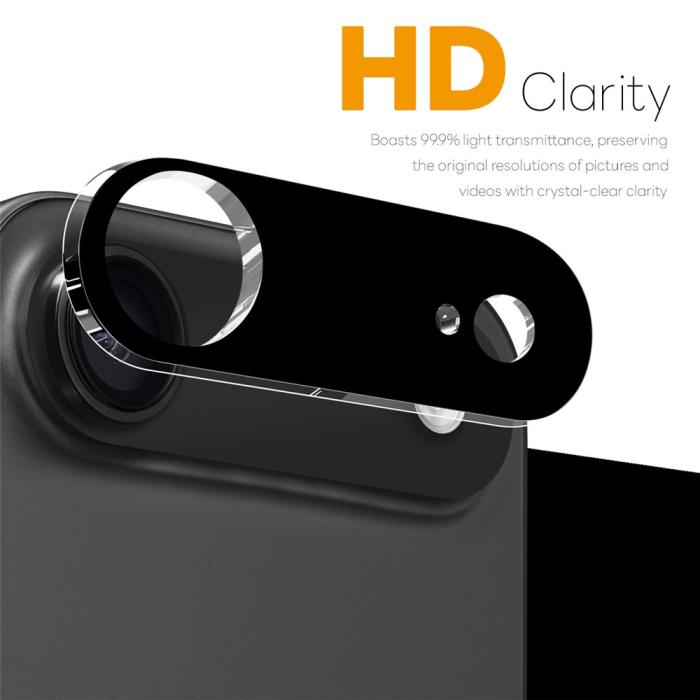 Bild 2, NORTHJO iPhone Air Linsskydd Härdat Glas Transparent