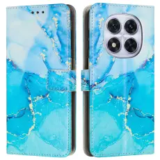 Xiaomi Redmi Note 14 Pro/Pro Plus 5G Fodral Marmor Bl&aring;/Gr&ouml;n