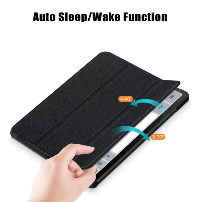Bild 4, Samsung Galaxy Tab S9 Fodral Tri-Fold Svart