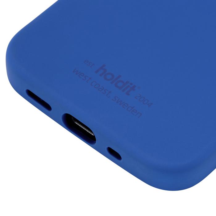 Bild 5, holdit iPhone 12 Mini - Mobilskal Silikon - Royal Blue