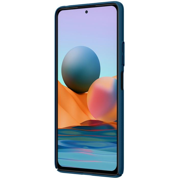 Bild 4, Xiaomi Redmi Note 10 Pro - NILLKIN CamShield Pro Skal - Blå