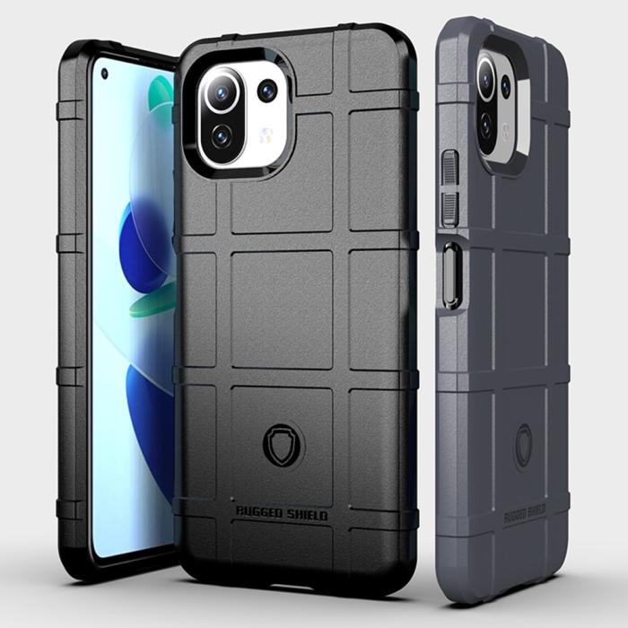 Bild 4, Xiaomi Mi 11 Lite - Robust Skal - Grå