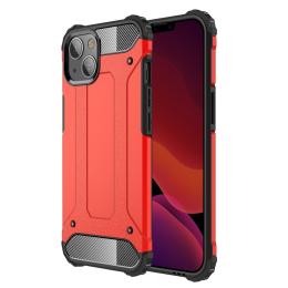 iPhone 13 Mini - Shockproof Armor Hybrid Skal - Röd