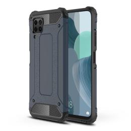 Huawei P40 Lite - Hybrid Armor Skal - Mörk Blå