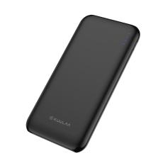Snabbladdare 10000 mAh powerbank med LED - Svart