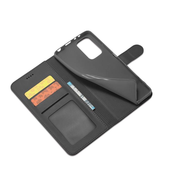 Bild 6, LC.IMEEKE Xiaomi Redmi Note 11 Pro 5G Fodral Läder Svart