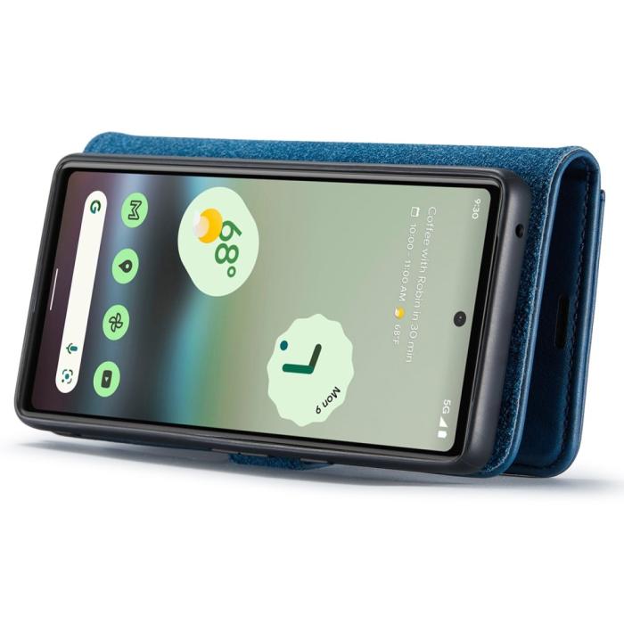Bild 3, DG.MING Google Pixel 6A 2in1 Magnet Fodral / Skal Blå
