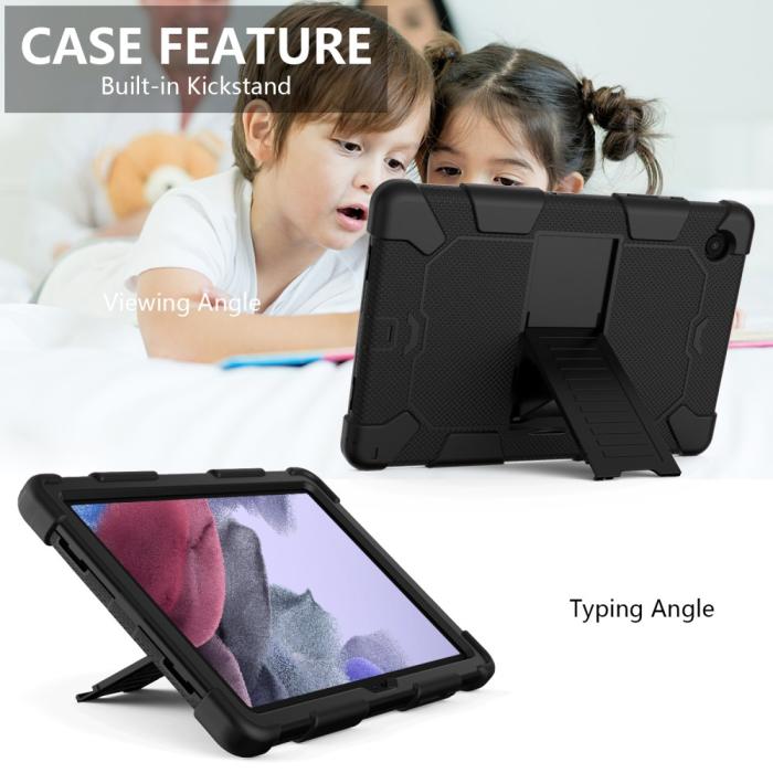 Bild 4, Samsung Galaxy Tab A8 10.5 (2021) Skal Shockproof Hybrid Kickstand