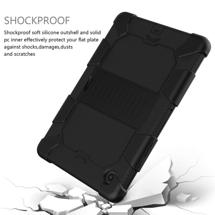 Bild 5, Samsung Galaxy Tab A8 10.5 (2021) Skal Shockproof Hybrid Kickstand