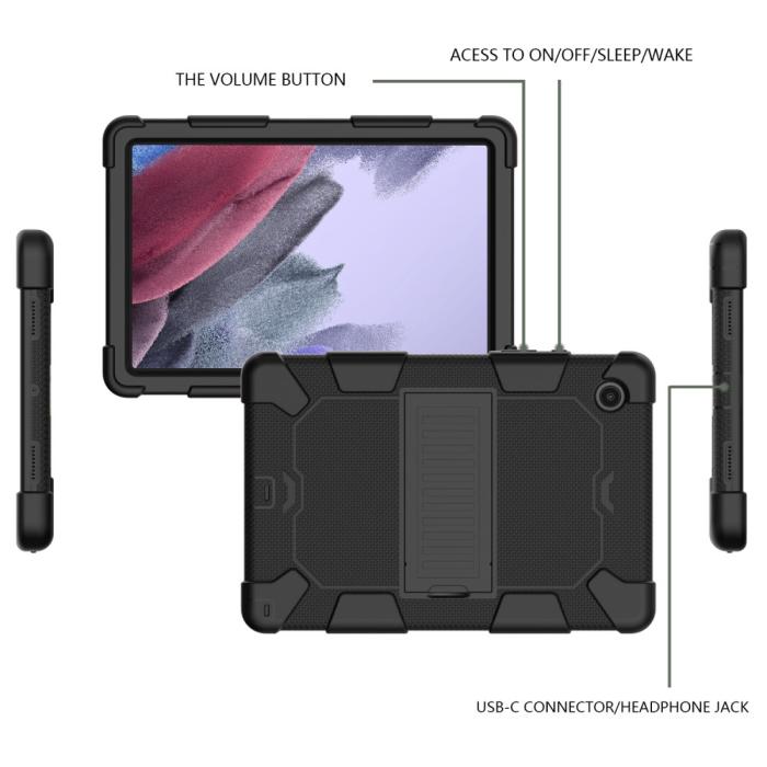 Bild 6, Samsung Galaxy Tab A8 10.5 (2021) Skal Shockproof Hybrid Kickstand
