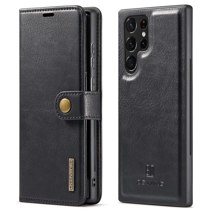 Bild 1, DG.MING Samsung Galaxy S22 Ultra 2in1 Magnet Fodral / Skal Svart