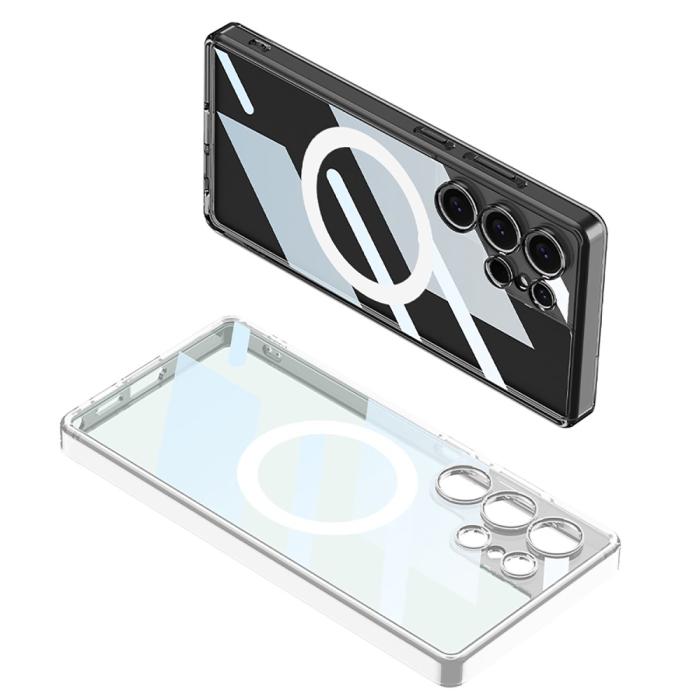 Bild 5, GKK Samsung Galaxy S25 Ultra Skal MagSafe Tonad Svart