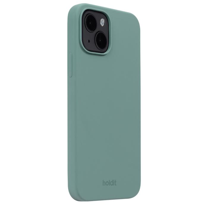 Bild 2, holdit iPhone 14 / 13 Skal Silikon Moss Green