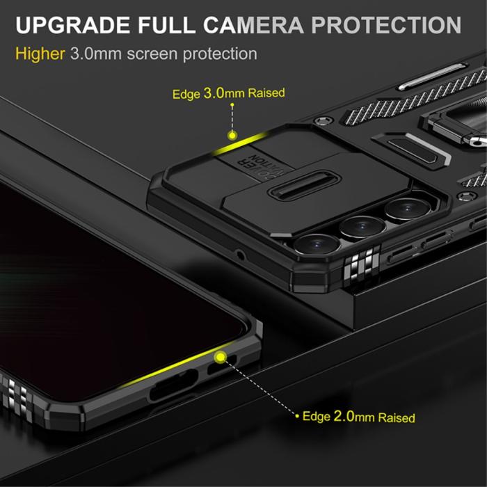 Bild 3, Samsung Galaxy S23 Plus Skal Ring CamShield Svart