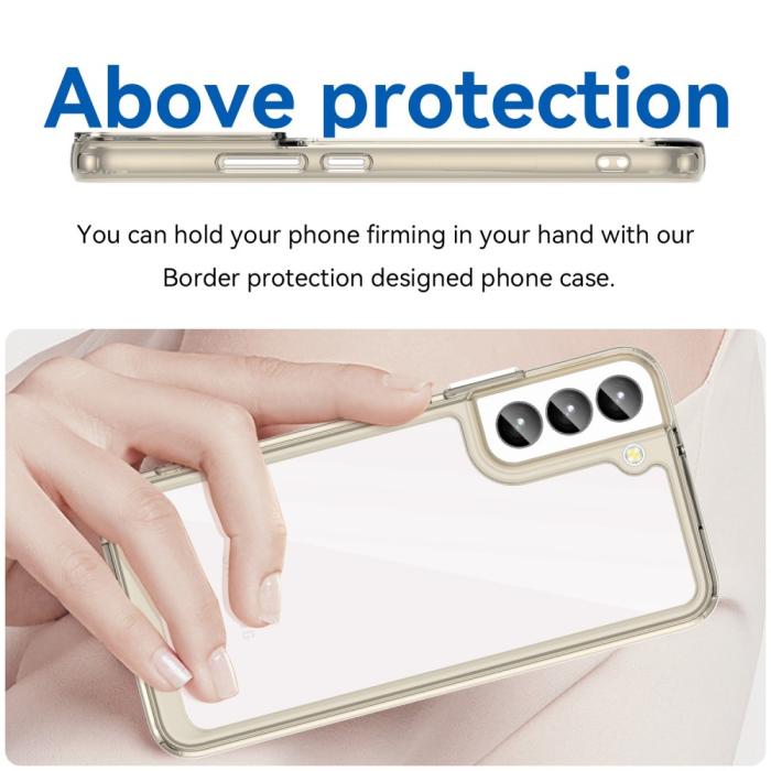 Bild 4, Samsung Galaxy S23 Skal Akryl/TPU Grå