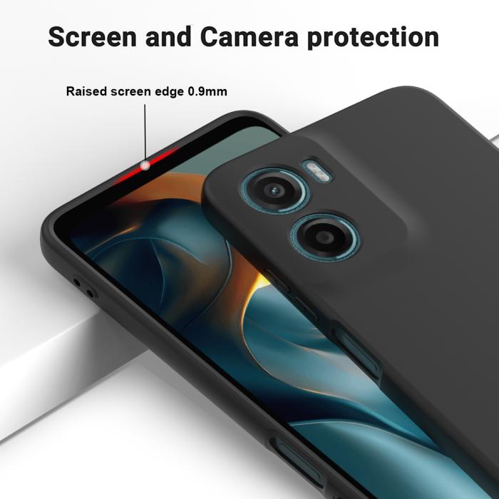 Bild 4, Motorola Moto G06 Power Skal Liquid Silikon Svart