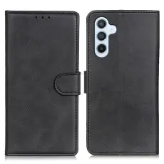 Samsung Galaxy S26 Fodral L&auml;der Svart
