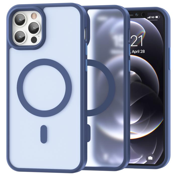 Bild 1, ColorPop iPhone 12 Pro Max Skal CH MagSafe Matt Lavender Ash