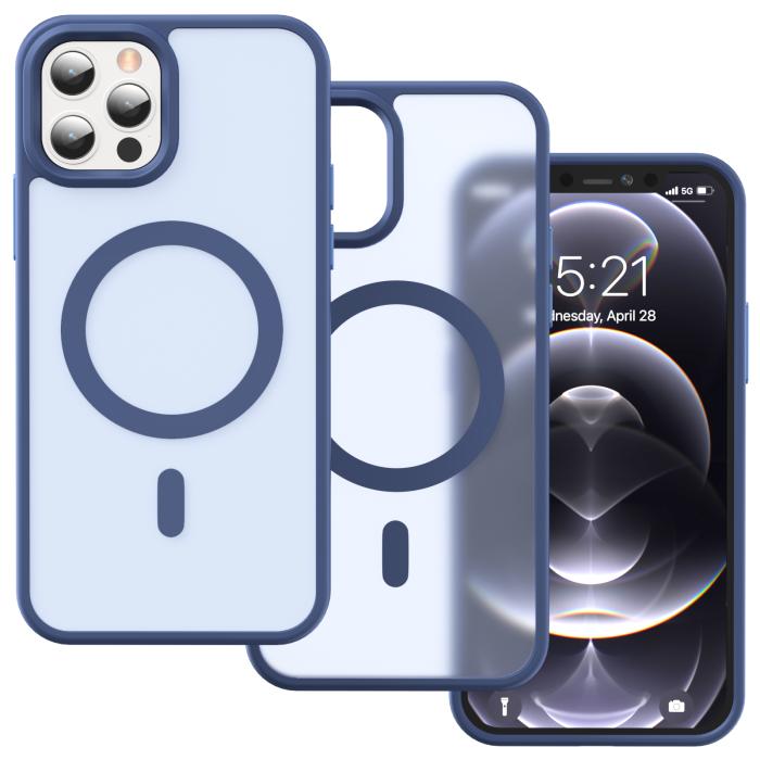 Bild 2, ColorPop iPhone 12 Pro Max Skal CH MagSafe Matt Lavender Ash