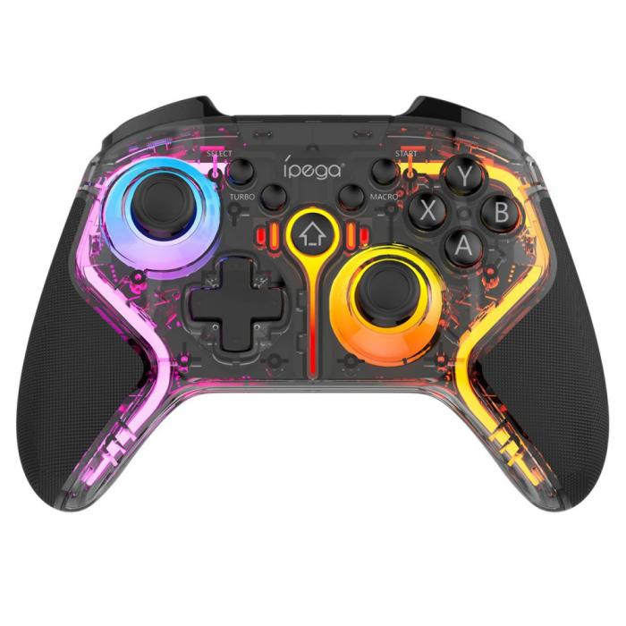 Bild 1, iPega Universal RGB Trådlös Handkontroll PS/NS/iOS/PC/TV Svart